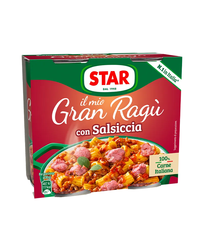 Star Ragù con Salsiccia