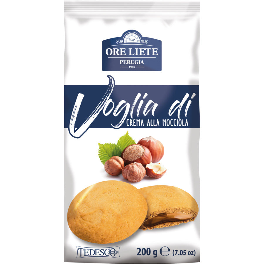 Kekse mit Nougatcreme Füllung