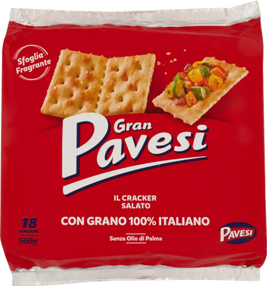 Pavesi Cracker, gesalzen
