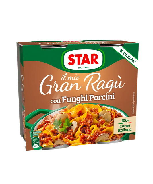 Star Ragú con Funghi Porcini