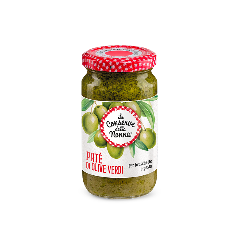 Grüne Oliven Paté