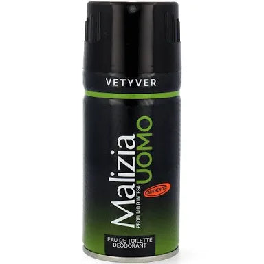 Malizia Uomo Vetyver Eau de Toilette Deodorant 150 ml